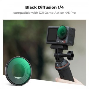 K&F Concept DJI Osmo Action 4/5 Pro Black Mist 1/4 szűrő-1