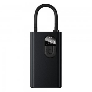 Baseus - Autókompresszor (C11140500113-B1) - Hordozható Digitális Légkompresszor, 2000mAh, 12V, 150 psi, Gyors Felfújás - Fekete