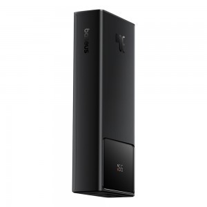 Baseus - Star-Lord Power Bank (P10022904113-00) - 2x USB, Type-C, Micro-USB, 30W, 20000mAh, Type-C kábel, 3A, 30cm - Fekete-4