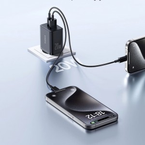 Baseus - Fali töltő (P10111403213-00) - USB, Type-C, Gyors töltés 20W - Hold Fehér-2