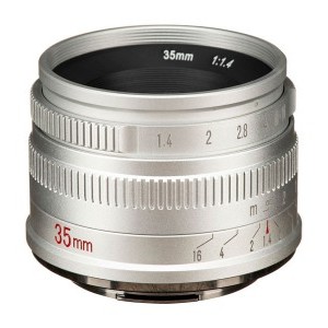 7Artisans 35mm F1.4 APS-C objektív Nikon Z, ezüst