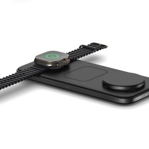 Satechi Qi2 trio vezeték nélküli töltőpad - űrszürke-9