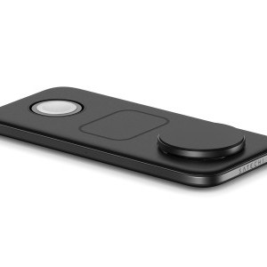 Satechi Qi2 trio vezeték nélküli töltőpad - űrszürke-6