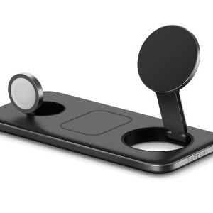 Satechi Qi2 trio vezeték nélküli töltőpad - űrszürke-4