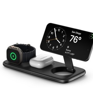 Satechi Qi2 trio vezeték nélküli töltőpad - űrszürke-11