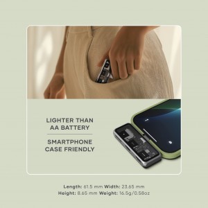 Satechi Mobile XR Hub with dual USB-C and microSD - Space Gray-6