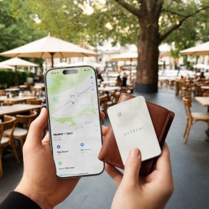 Satechi FindAll Card - homok színben-2