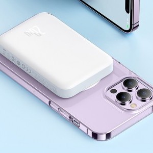 Baseus Magsafe Mini 6000mAh 20W powerbank kábellel Simple Series USB-C - fehér-1