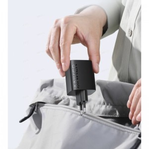 Hálózati töltő Anker 336, 67W, 3.25A, 1 x USB-A - 2 x USB-C, Fekete A2674G11-2