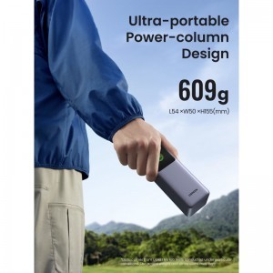 Powerbank UGREEN PB722, 25000mAh, 200W, QC + PD, Szürke-7