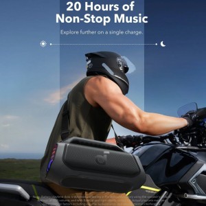 Anker Soundcore Boom 2 Plus Bluetooth Hangszóró, 140W, TWS, RGB, Vízálló, Fekete A3134011-4