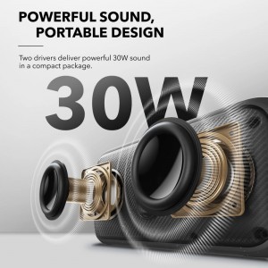 Anker SoundCore Motion 300 Bluetooth Hangszóró, 30W, TWS, Vízálló, Fekete A3135011-2
