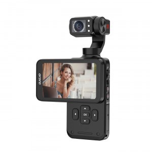Ordro Pocket M5 3-tengelyes Gimbal Kamera, 5K, vlogoláshoz és YouTube videókhoz – Fekete-22