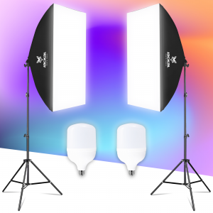 Jackal SB30 LED softbox szett