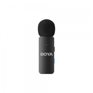 Boya BY-V4U - 2,4 GHz-es, négycsatornás vezeték nélküli mikrofon USB-C csatlakozóval-1