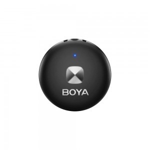 Boya Omic-D 2.4GHz Ultrakompakt vezetéknélküli szett (iOS 1+2 Töltődoboz) Fekete-1