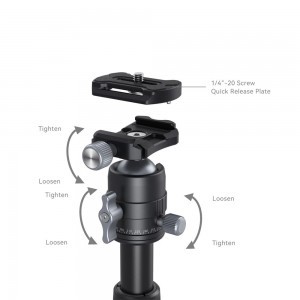 SmallRig Aluminum Mini Tripod VT-20 4289-3