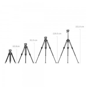 SmallRig Lightweight Video Carbon Fiber Tripod Kit AD 50 Pro 4420-8