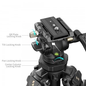 SmallRig Lightweight Video Carbon Fiber Tripod Kit AD 50 Pro 4420-9