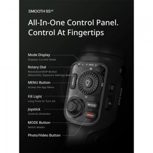 ZHIYUN MOBILE GIMBAL SMOOTH 5S AI-8