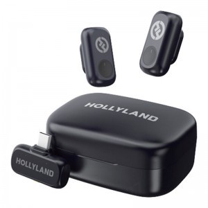 Hollyland Lark A1 Duo with USB-C RX + Charging Case