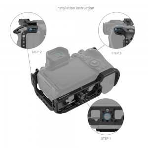 SMALLRIG “Black Mamba” Camera Cage for Canon EOS R6 Mark II 4161-3