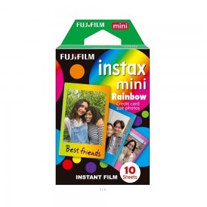 FUJIFILM Instax Mini Film Glossy Rainbow (10lap)