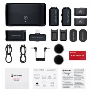 Hollyland Lark Max 2 Combo with RX + USB-C RX-1