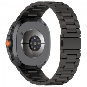 Szíj - Techsuit (W010) - Samsung Galaxy Watch8 40mm/Watch8 44mm/Watch8 Classic/Ultra 2 - Fekete