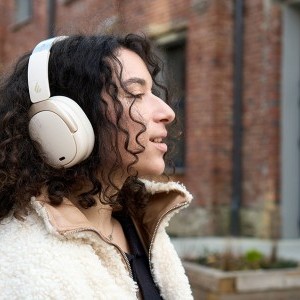 Edifier W80 fejhallgató (bézs)-8