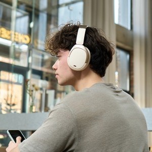 Edifier W80 fejhallgató (bézs)-7