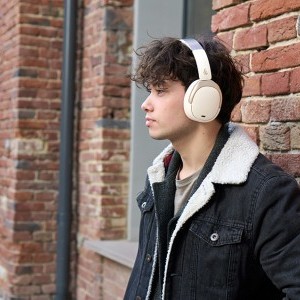 Edifier W80 fejhallgató (bézs)-15