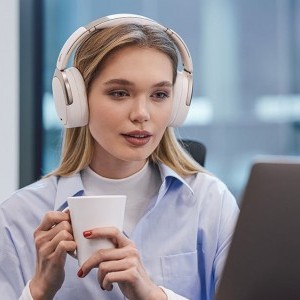 Edifier WH950NB V25 fejhallgató (bézs)-5