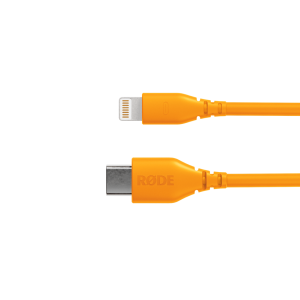 RØDE SC21-O USB-C - Lightning átalakító kábel, 0.3m, narancssárga-2