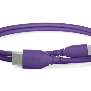 RØDE SC21-PU USB-C - Lightning átalakító kábel, 0.3m, lila