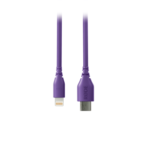 RØDE SC21-PU USB-C - Lightning átalakító kábel, 0.3m, lila-1
