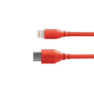 RØDE SC21-R USB-C - Lightning átalakító kábel, 0.3m, piros-2