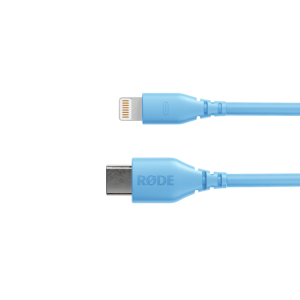 RØDE SC21-B USB-C - Lightning átalakító kábel, 0.3m, kék-2