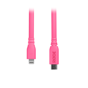 RØDE SC19-P  USB-C - Lightning átalakító kábel, 1.5m, rózsaszín-1