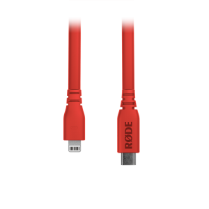 RØDE SC19-R  USB-C - Lightning átalakító kábel, 1.5m, piros-1
