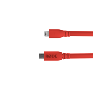 RØDE SC19-R  USB-C - Lightning átalakító kábel, 1.5m, piros-2