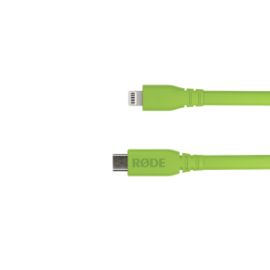 RØDE SC19-G  USB-C - Lightning átalakító kábel, 1.5m, zöld-2