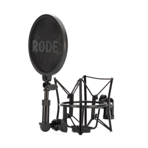 RØDE SM6 rezgésgátló mikrofonfogó pop-filterrel stúdió mikrofonokhoz
