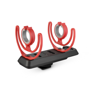 RØDE SM3R rezgésgátló puskamikrofon fogó vakupapucs adapterrel-1