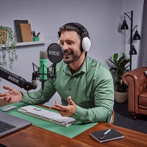 RØDE NT1 Signature Series kondenzátor stúdió mikrofon, zöld-3