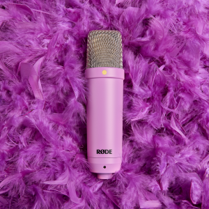 RØDE NT1 Signature Series kondenzátor stúdió mikrofon, lila-1