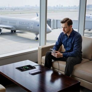 Powerbank 20000mAh Ugreen PB532, USB 2x USB-C, 30W (szürke)-6