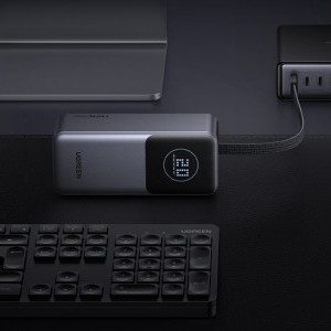 Powerbank 20000mAh Ugreen PB723, USB 2x USB-C, 130W (szürke)-5