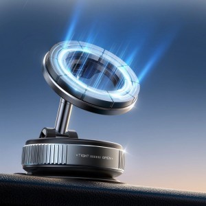 Joyroom JR-ZS501 Mágneses autós tartó Műszerfalra MagSafe kompatibilis - Sötétszürke-4