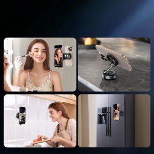 Joyroom JR-ZS501 Mágneses autós tartó Műszerfalra MagSafe kompatibilis - Sötétszürke-5